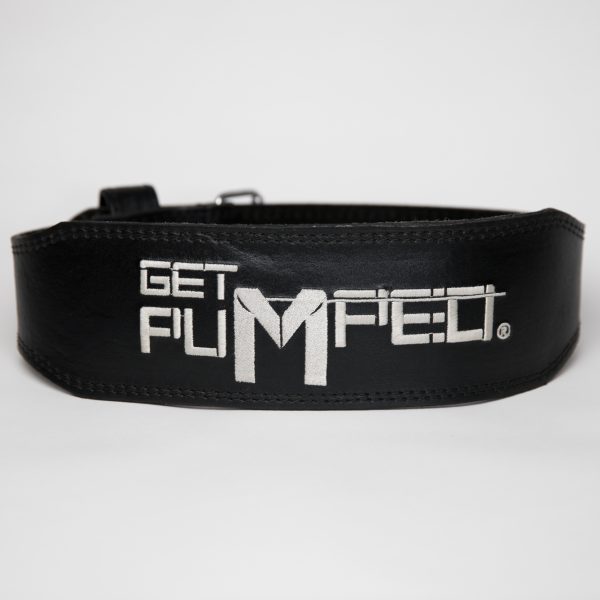 GET PUMPED. PADDED LEATHER LIFTING BELT